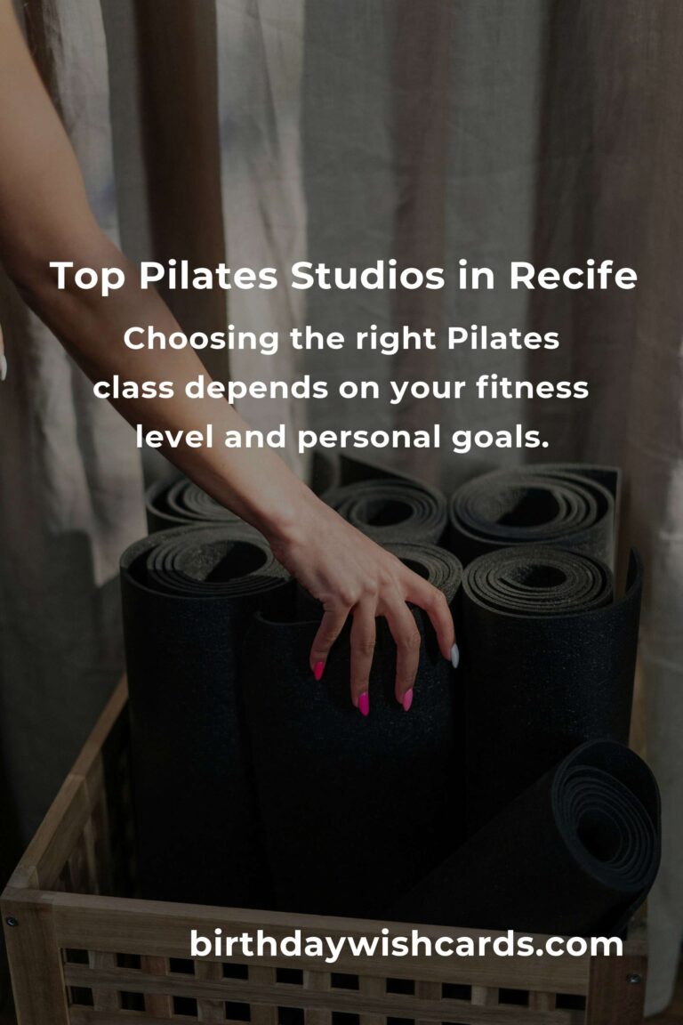 Discover the Best Pilates Classes in Recife for 2025