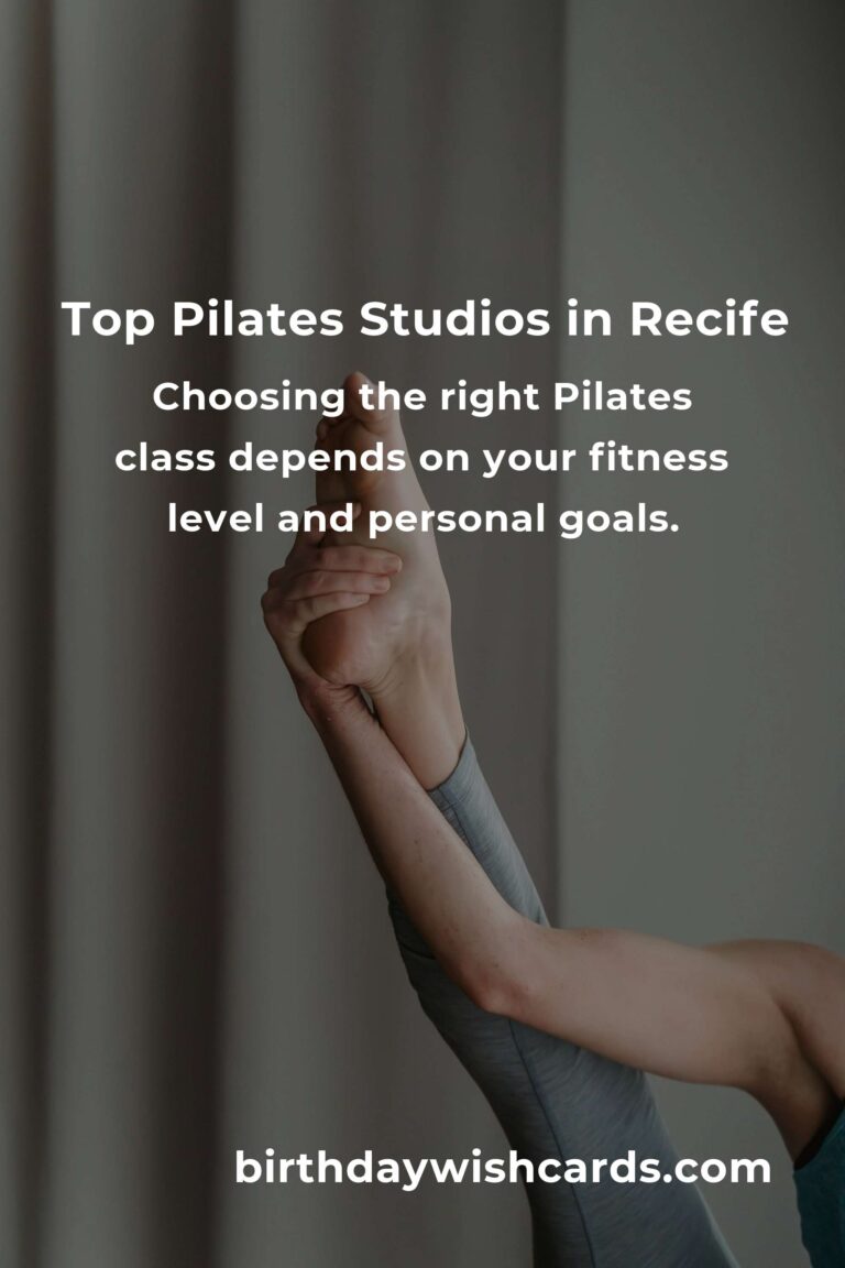 Discover the Best Pilates Classes in Recife for 2025