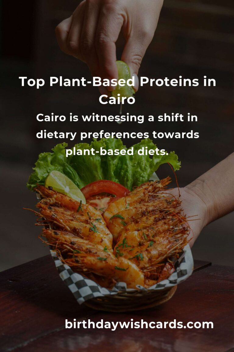 Discover the Best Plant-Based Protein Options in Cairo for 2025