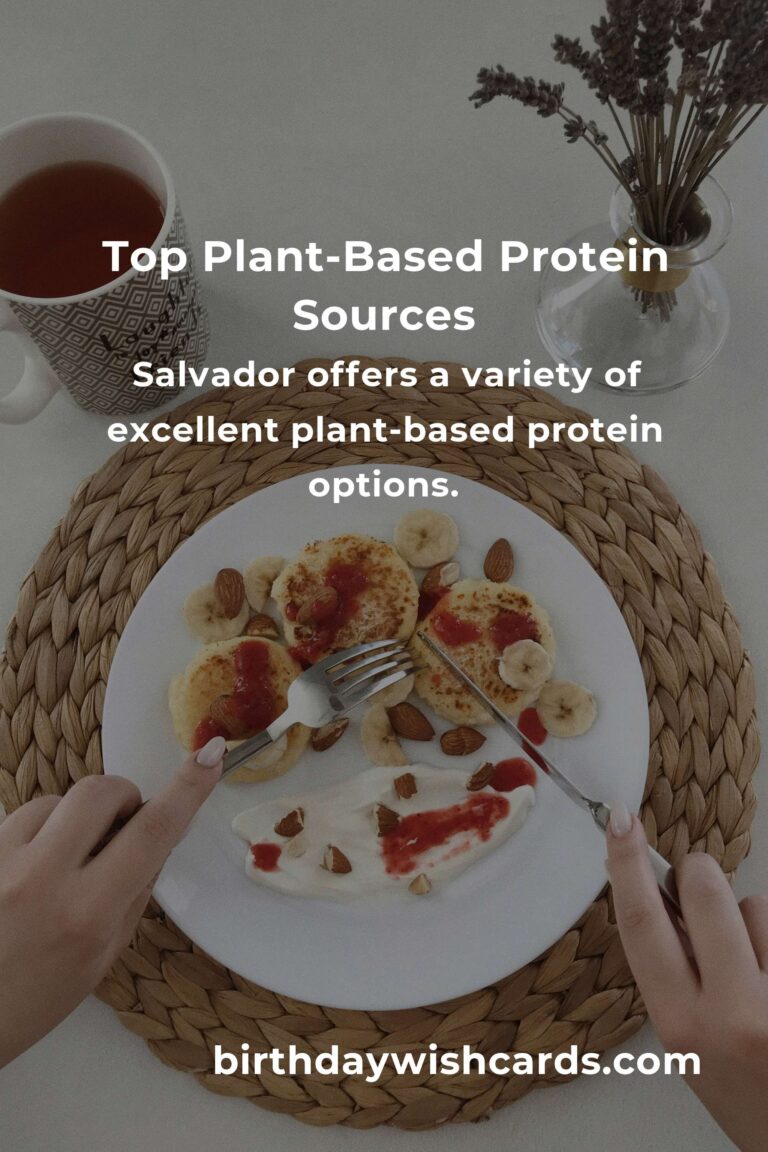 Discover the Best Plant-Based Protein Options in Salvador for 2025