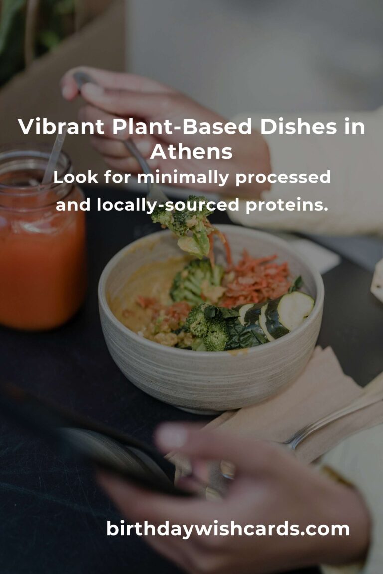 Discover the Best Plant-Based Protein in Athens for 2025: Nourish Your Body, Soothe Your Soul
