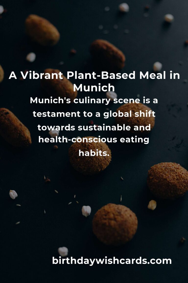 Discover the Best Plant-Based Protein in Munich for 2025: Nourish Your Body and Soul