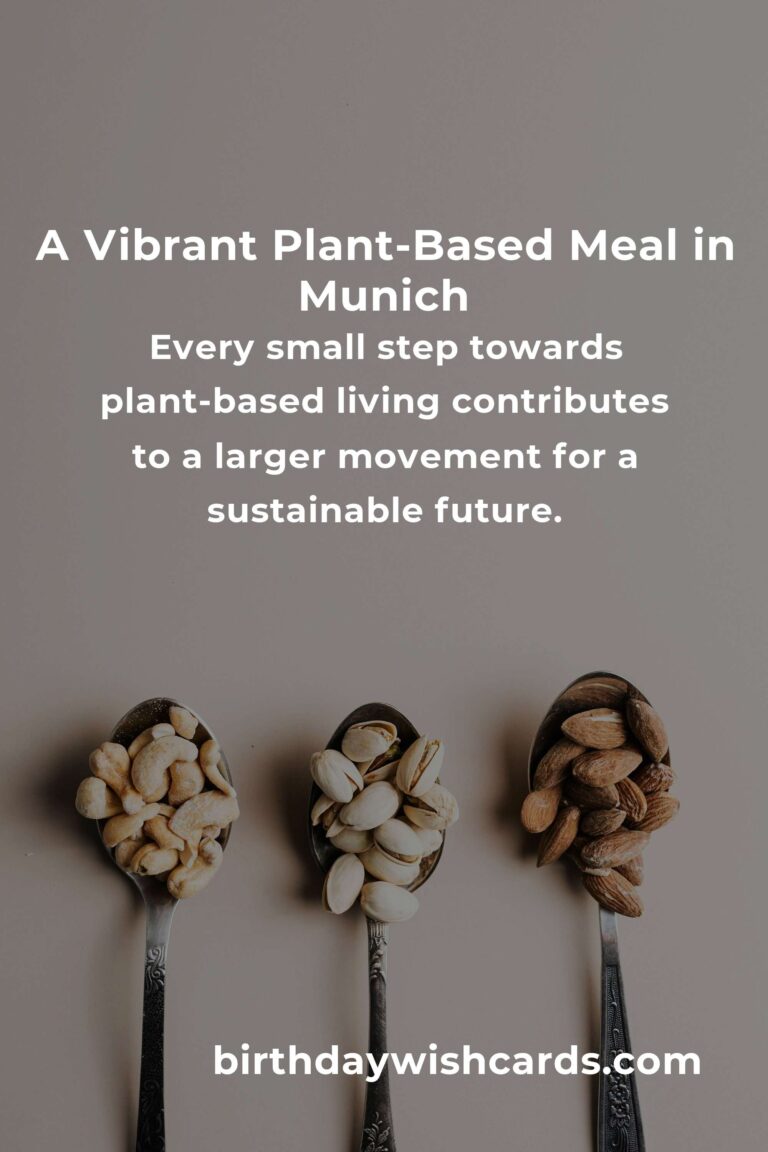 Discover the Best Plant-Based Protein in Munich for 2025: Nourish Your Body and Soul