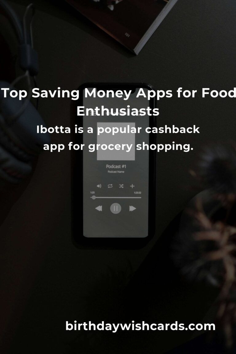 Discover the Best Saving Money Apps for Food Lovers