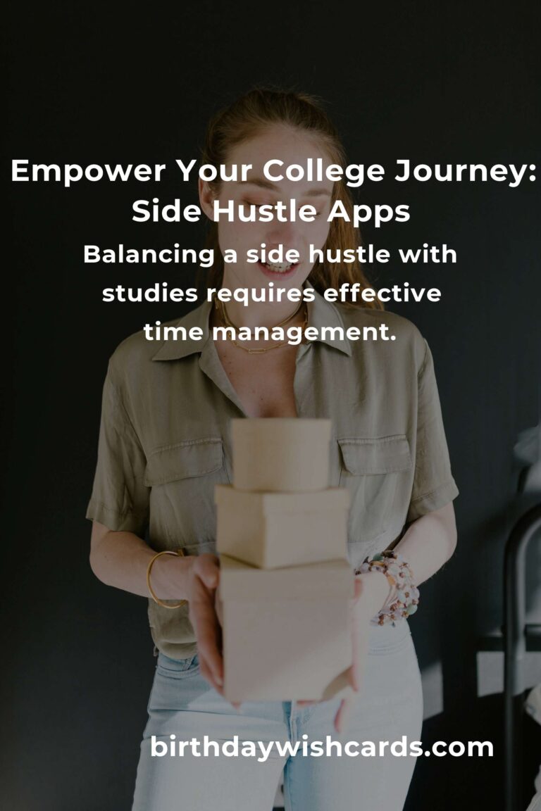 Discover the Best Side Hustle Apps for College Students: Balance, Earn, and Thrive
