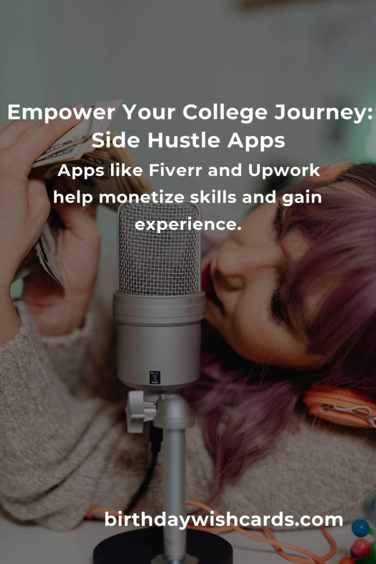 Discover the Best Side Hustle Apps for College Students: Balance, Earn, and Thrive