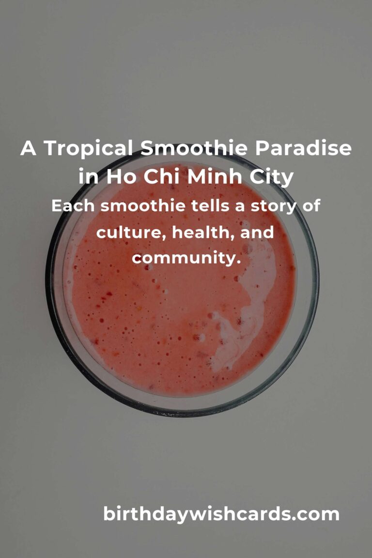 Discover the Best Smoothie Recipes in Ho Chi Minh City for 2025: A Blend of Flavor and Culture