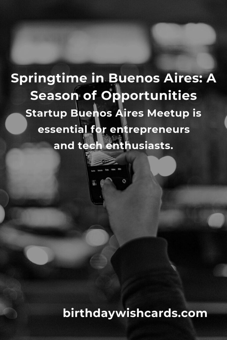 Discover the Best Spring Events in Buenos Aires: A Professional’s Guide to Renewal and Networking