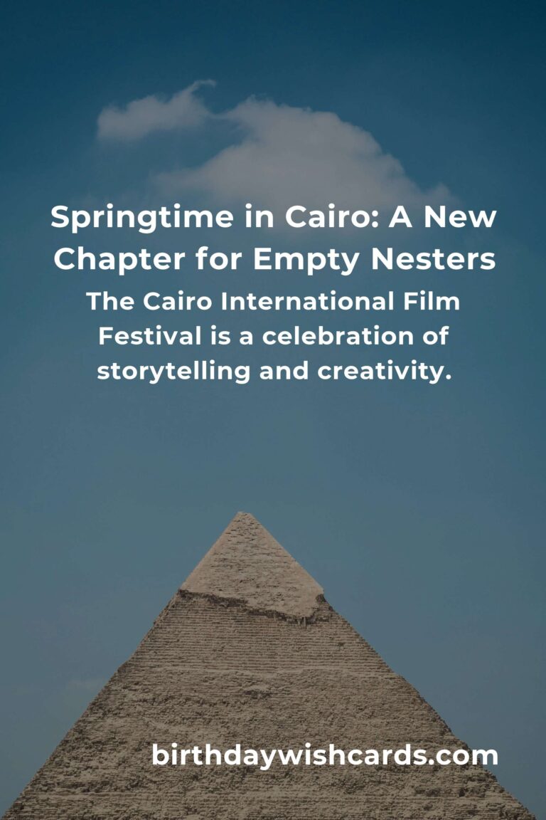 Discover the Best Spring Events in Cairo: A Delightful Escape for Empty Nesters