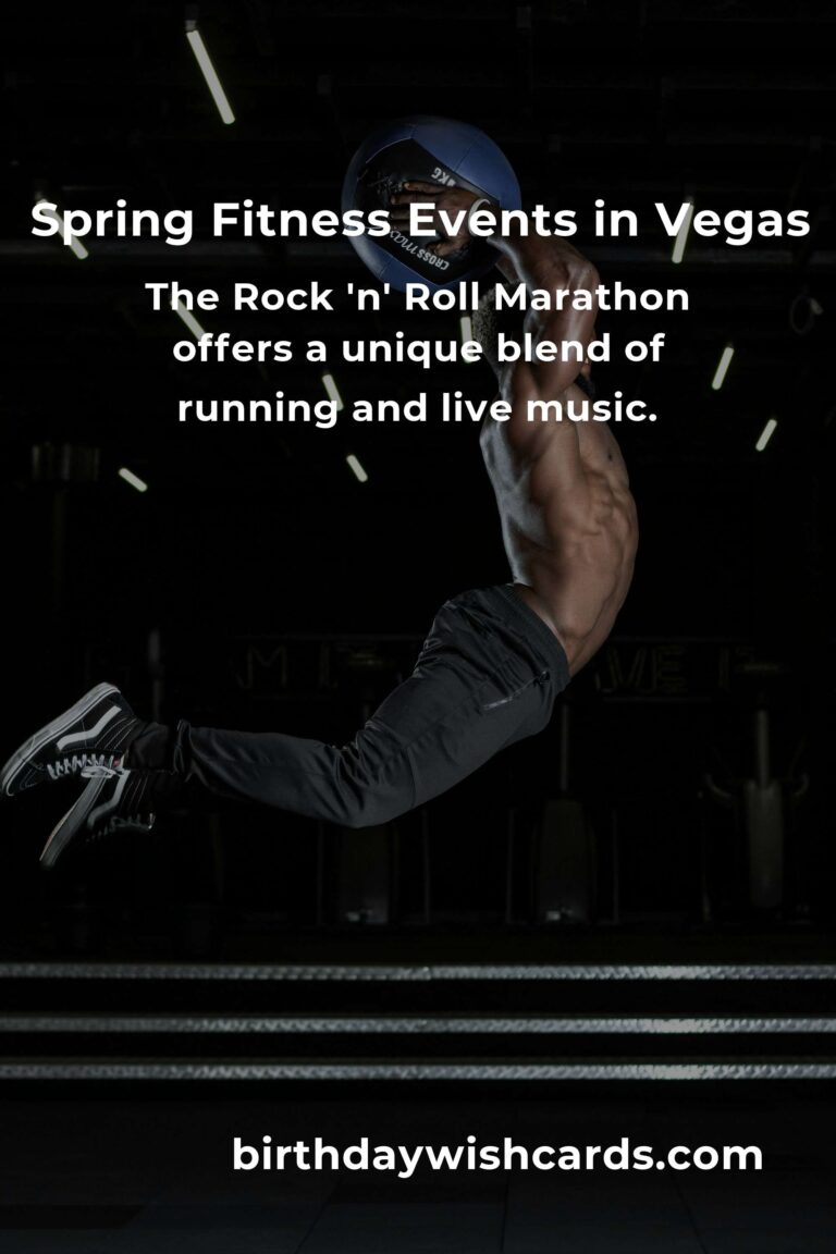 Discover the Best Spring Events in Las Vegas: A Fitness Enthusiast's Dream