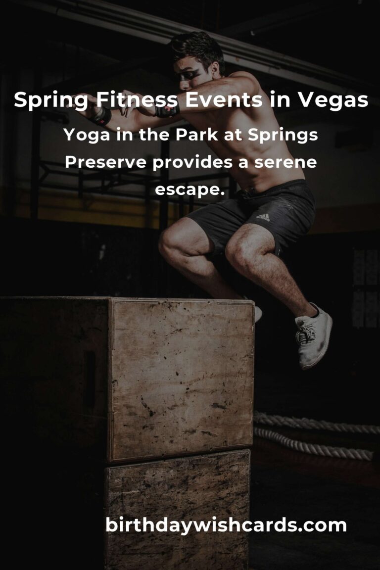 Discover the Best Spring Events in Las Vegas: A Fitness Enthusiast's Dream