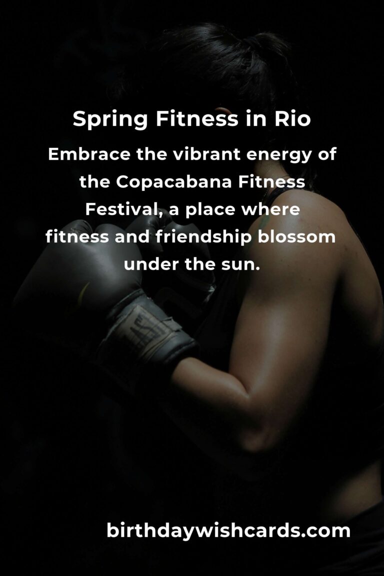 Discover the Best Spring Events in Rio de Janeiro for Fitness Enthusiasts: Embrace the Energy of Life