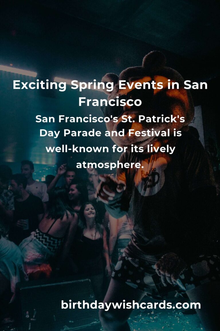 Discover the Best Spring Events in San Francisco for Young Adults
