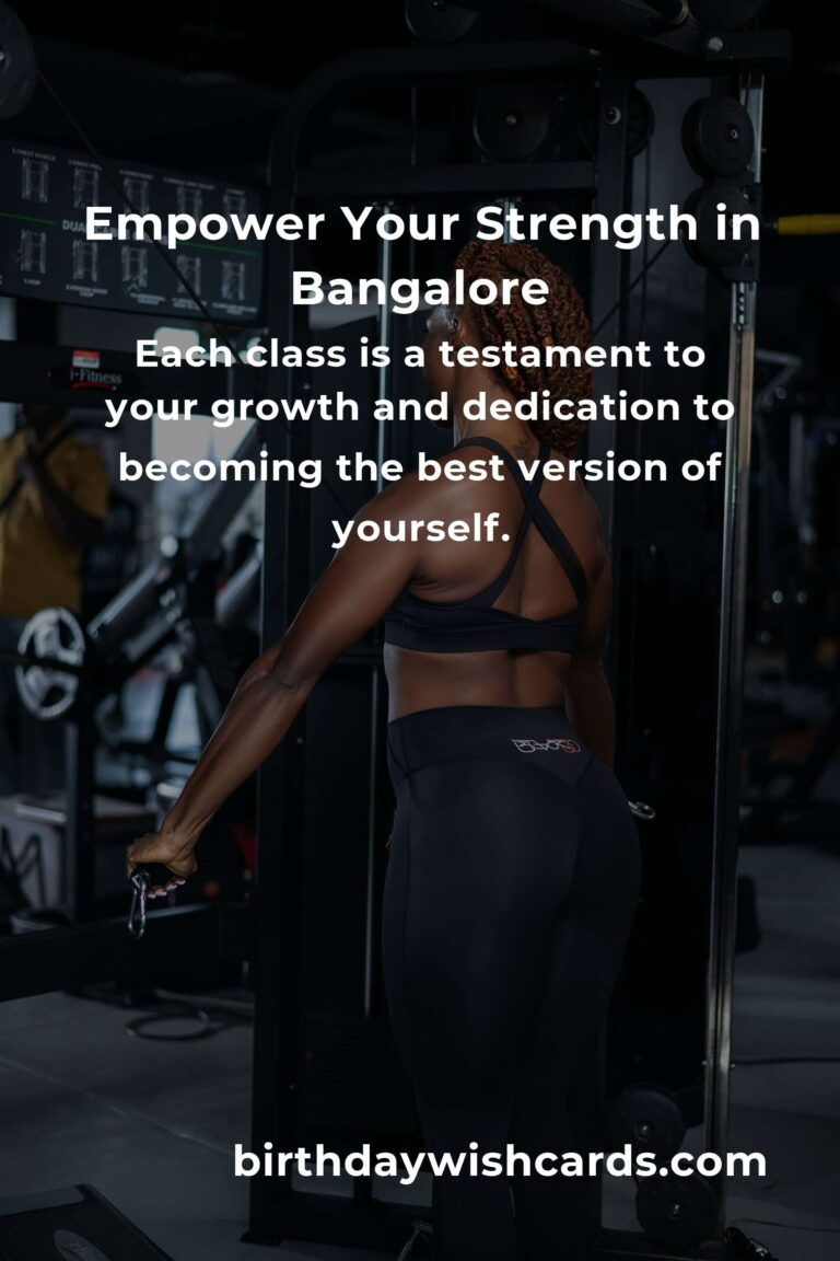 Discover the Best Strength Training Classes in Bangalore for 2025: Empower Your Body and Soul