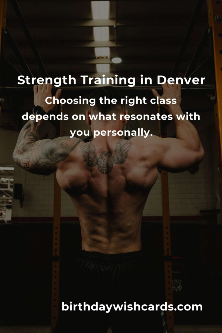 Discover the Best Strength Training Classes in Denver for 2025: Transform Your Body and Spirit