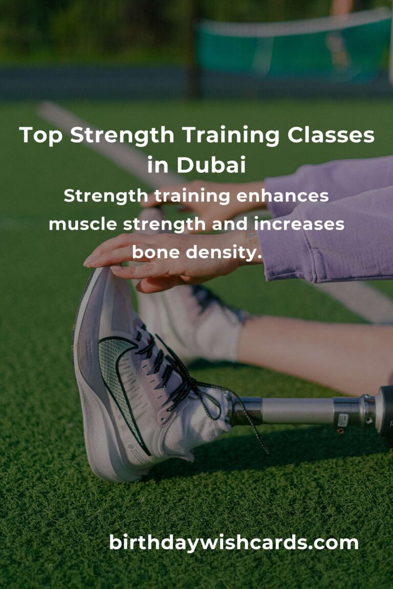 Discover the Best Strength Training Classes in Dubai for Optimal Results