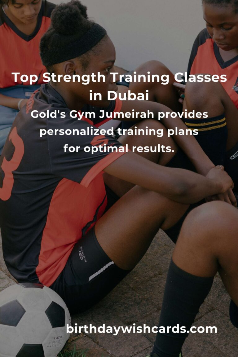 Discover the Best Strength Training Classes in Dubai for Optimal Results