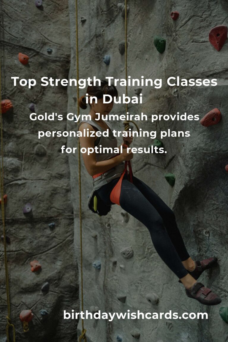 Discover the Best Strength Training Classes in Dubai for Optimal Results