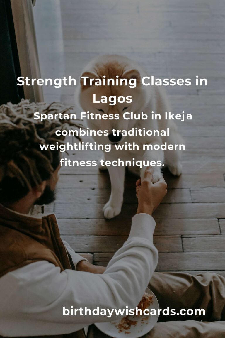 Discover the Best Strength Training Classes in Lagos for 2025