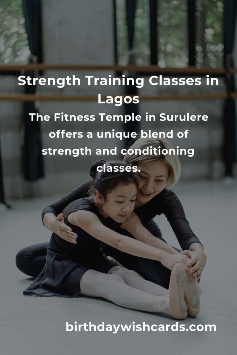 Discover the Best Strength Training Classes in Lagos for 2025