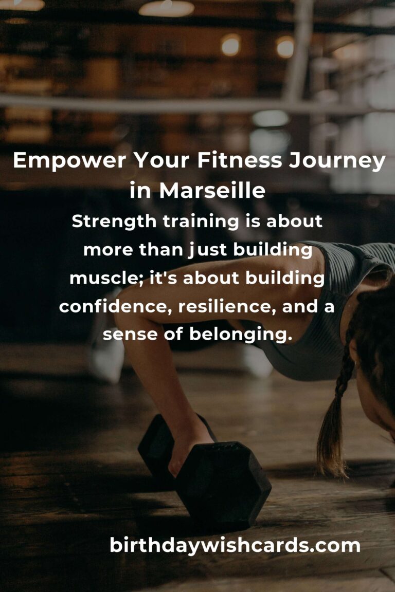 Discover the Best Strength Training Classes in Marseille for 2025: Elevate Your Fitness Journey