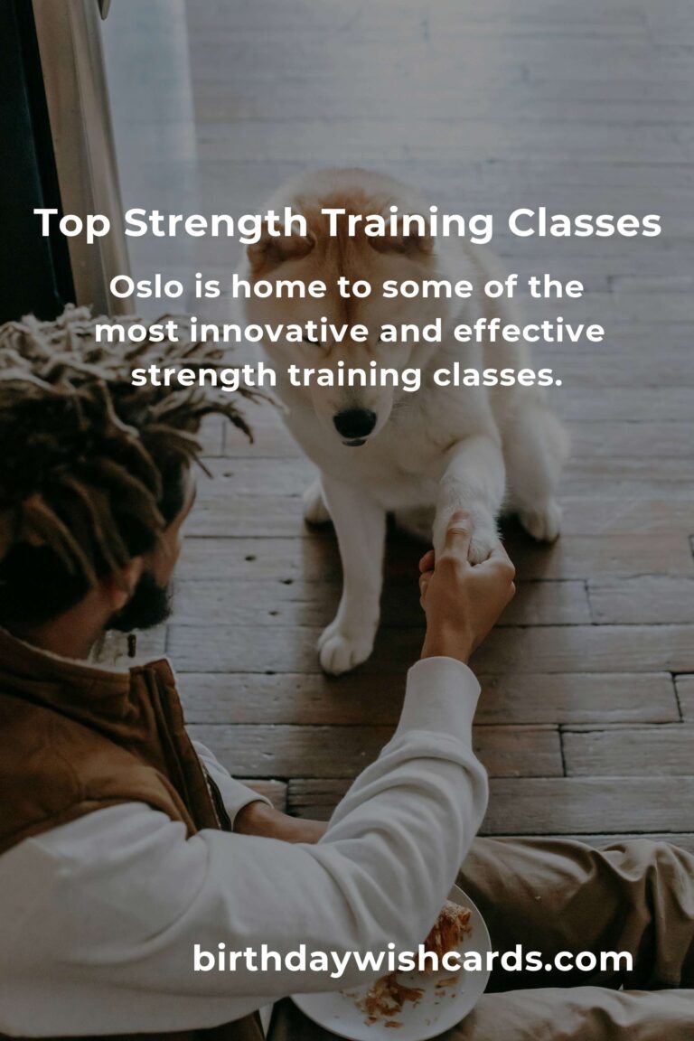 Discover the Best Strength Training Classes in Oslo for 2025
