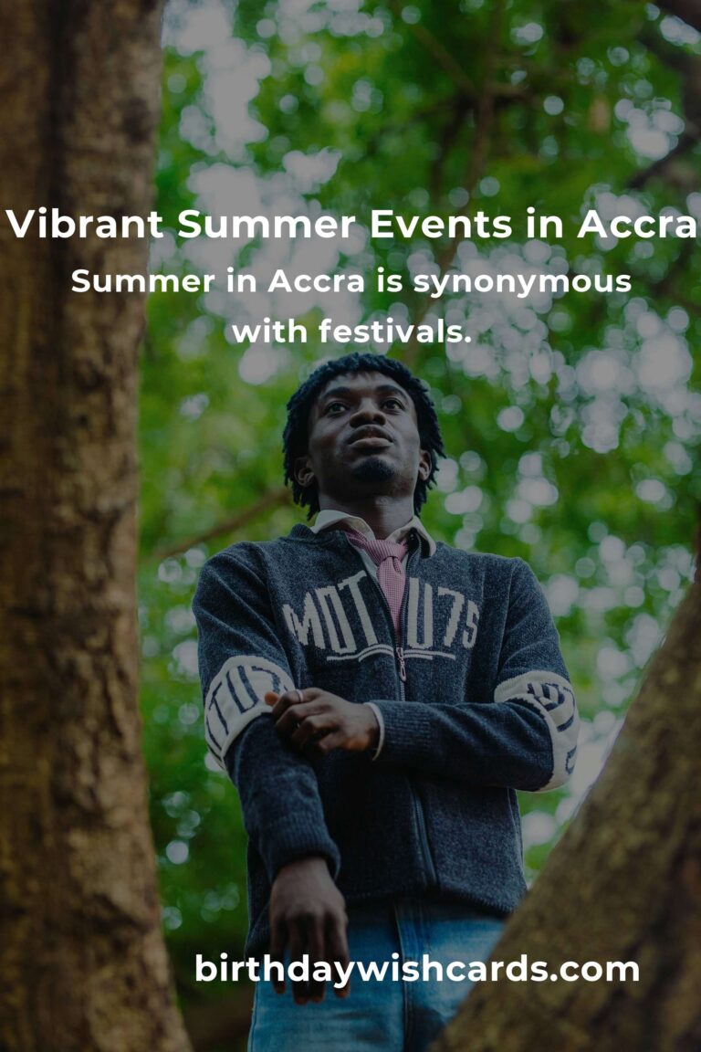 Discover the Best Summer Events in Accra: A Digital Nomad’s Guide to Connection and Adventure