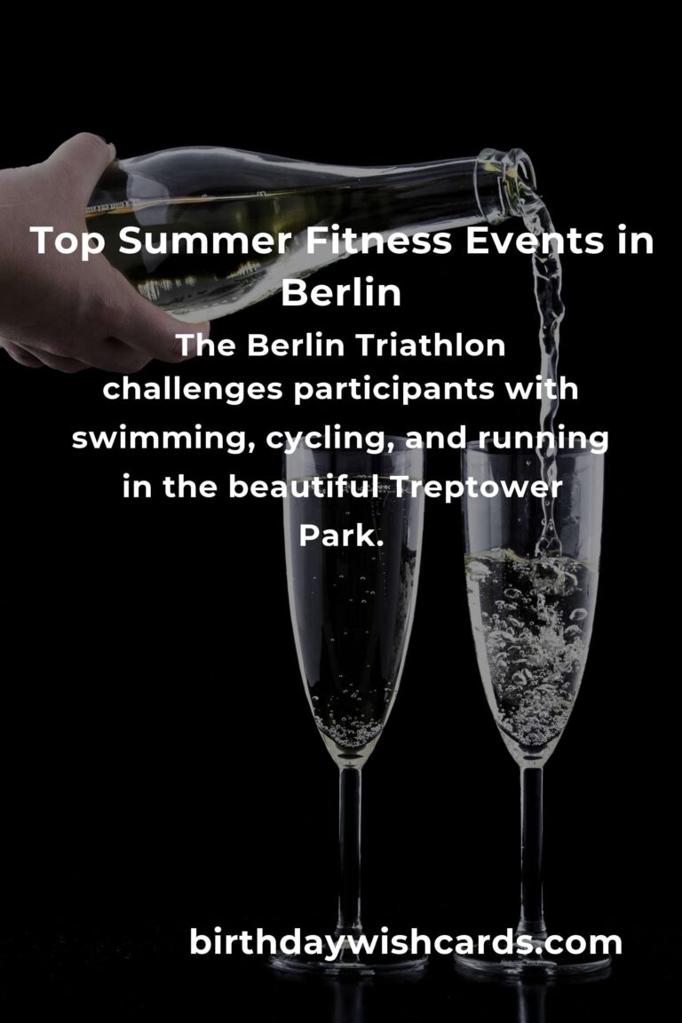 Discover the Best Summer Events in Berlin for Fitness Enthusiasts