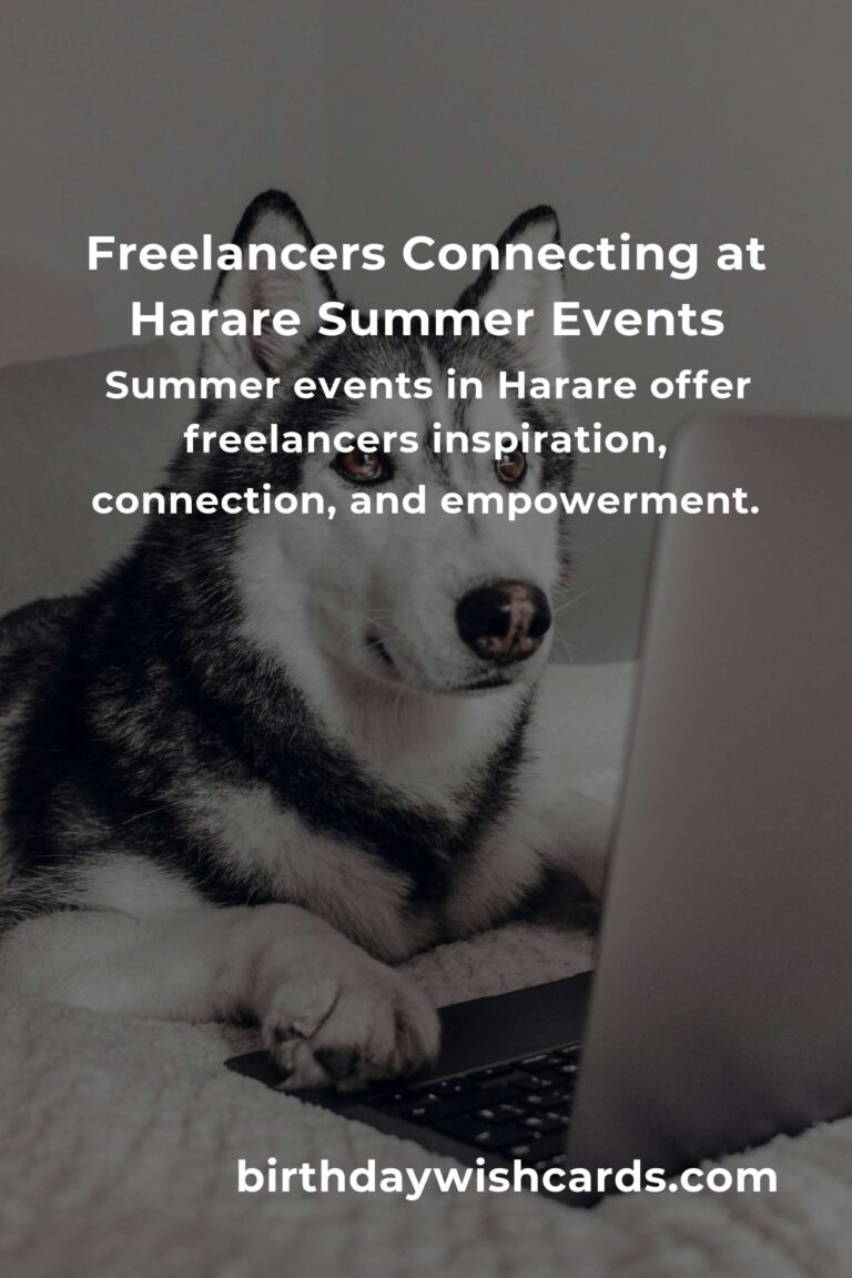 Discover the Best Summer Events in Harare: A Freelancer’s Guide to Connection and Inspiration