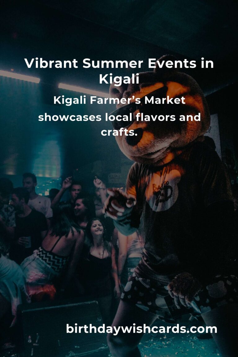 Discover the Best Summer Events in Kigali for Remote Workers