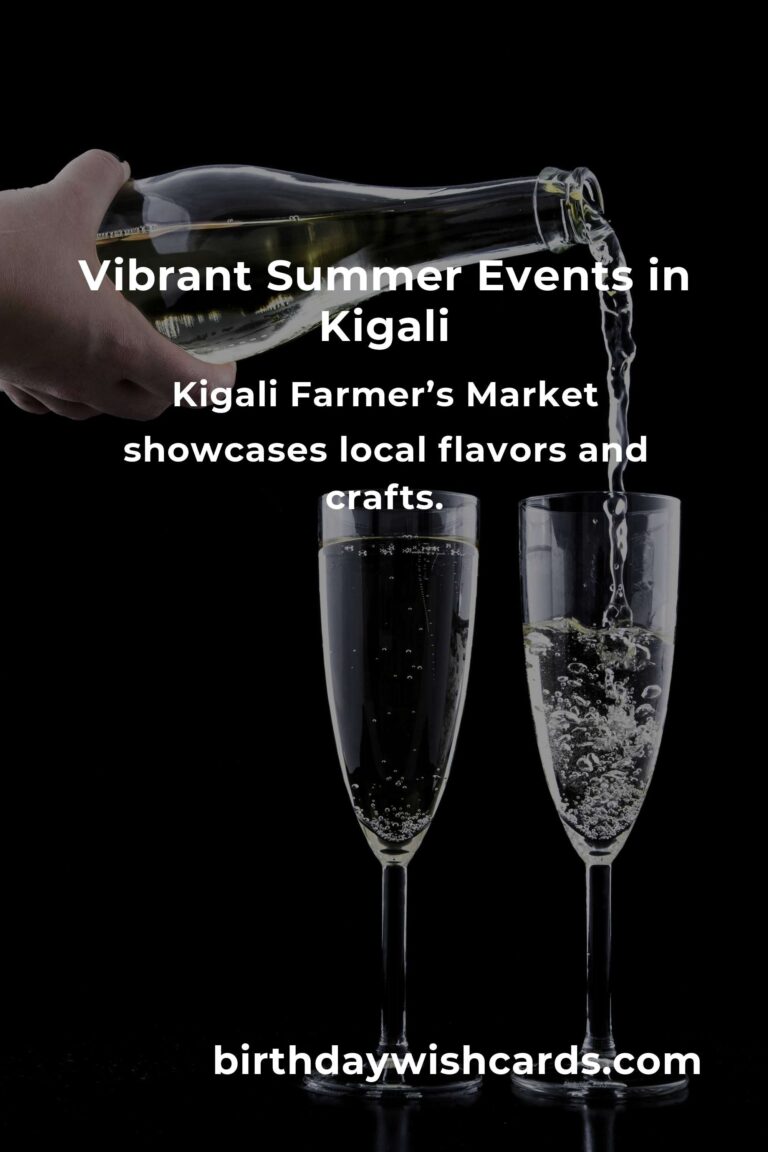 Discover the Best Summer Events in Kigali for Remote Workers