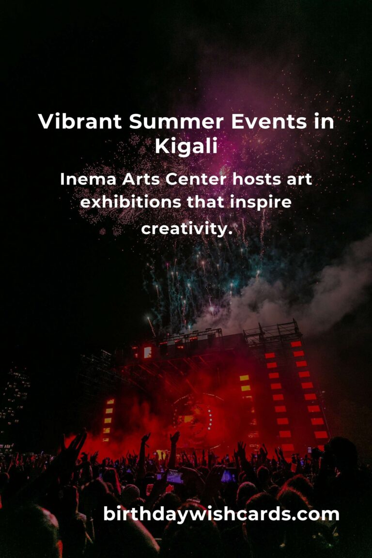 Discover the Best Summer Events in Kigali for Remote Workers