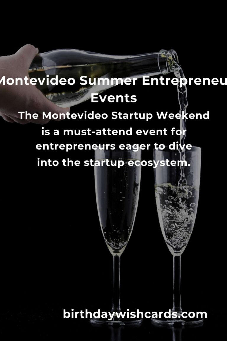 Discover the Best Summer Events in Montevideo for Entrepreneurs