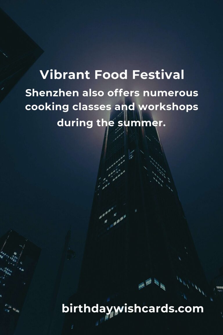 Discover the Best Summer Events in Shenzhen for Food Lovers