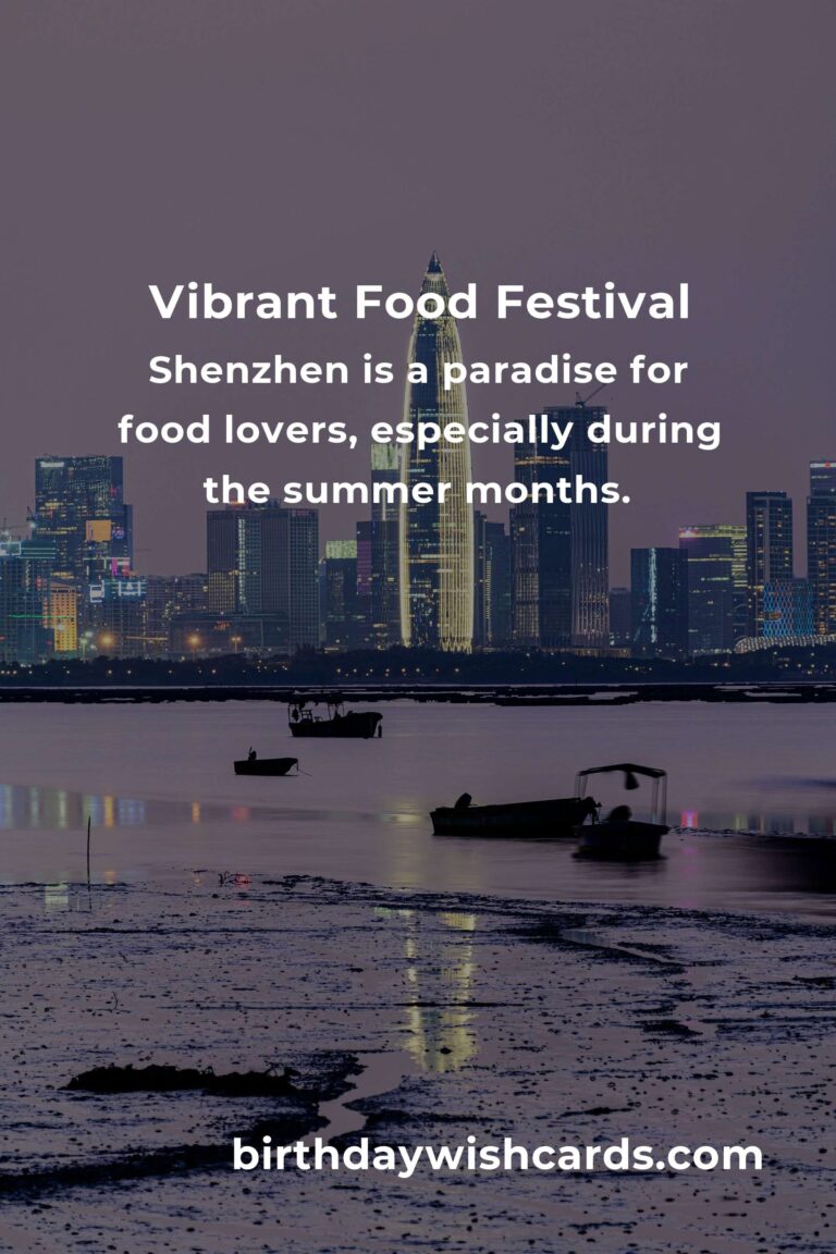 Discover the Best Summer Events in Shenzhen for Food Lovers