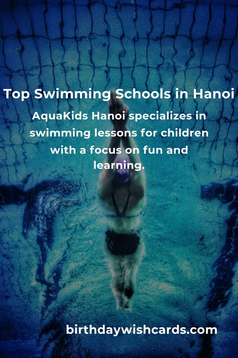 Discover the Best Swimming Classes in Hanoi for 2025