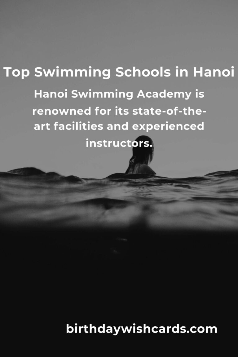 Discover the Best Swimming Classes in Hanoi for 2025