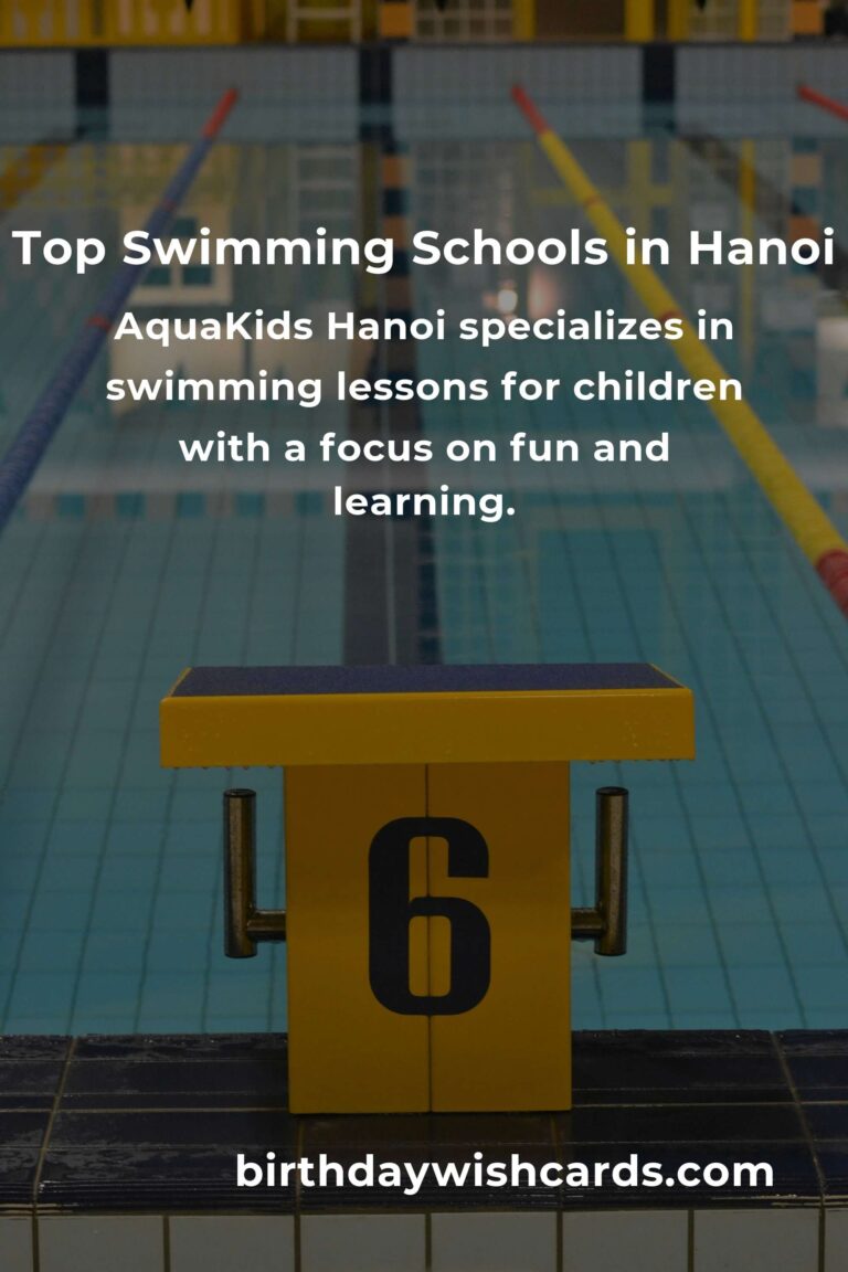 Discover the Best Swimming Classes in Hanoi for 2025