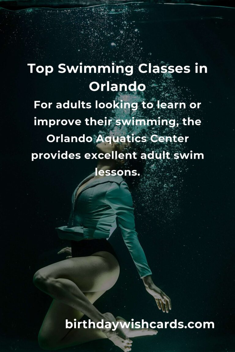 Discover the Best Swimming Classes in Orlando for 2025