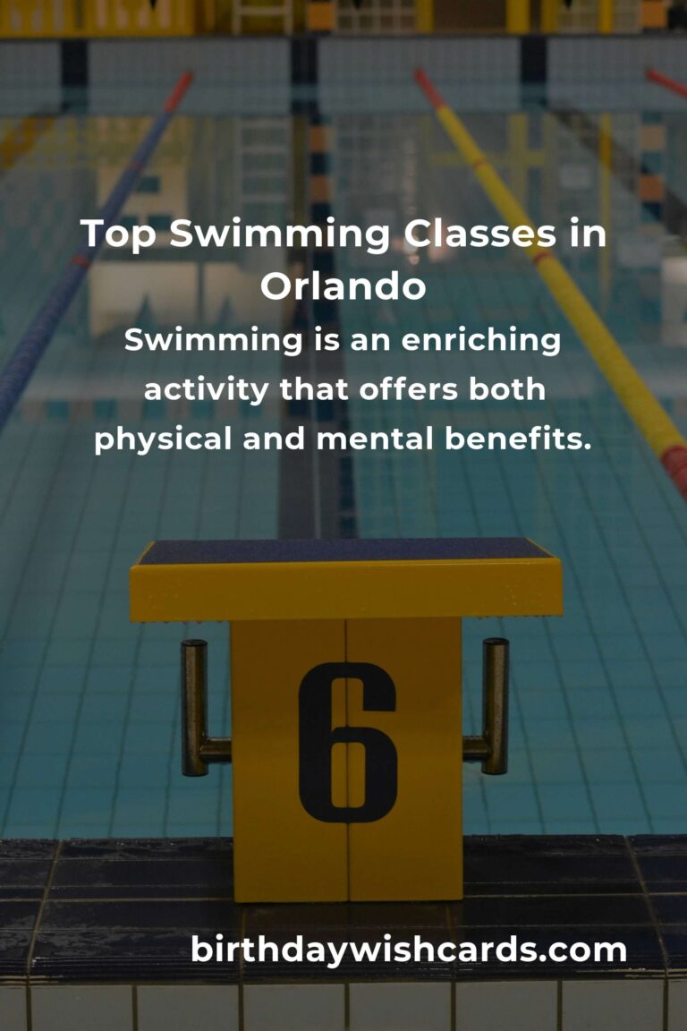 Discover the Best Swimming Classes in Orlando for 2025