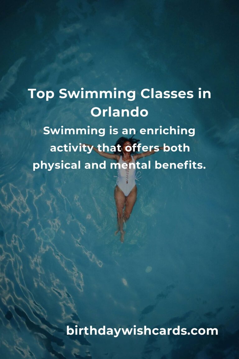 Discover the Best Swimming Classes in Orlando for 2025