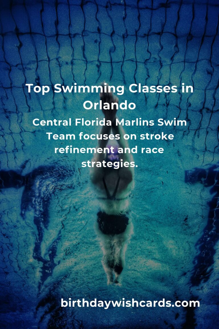 Discover the Best Swimming Classes in Orlando for 2025