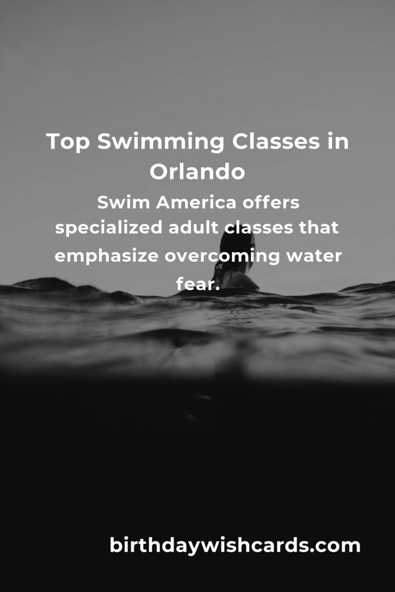 Discover the Best Swimming Classes in Orlando for 2025