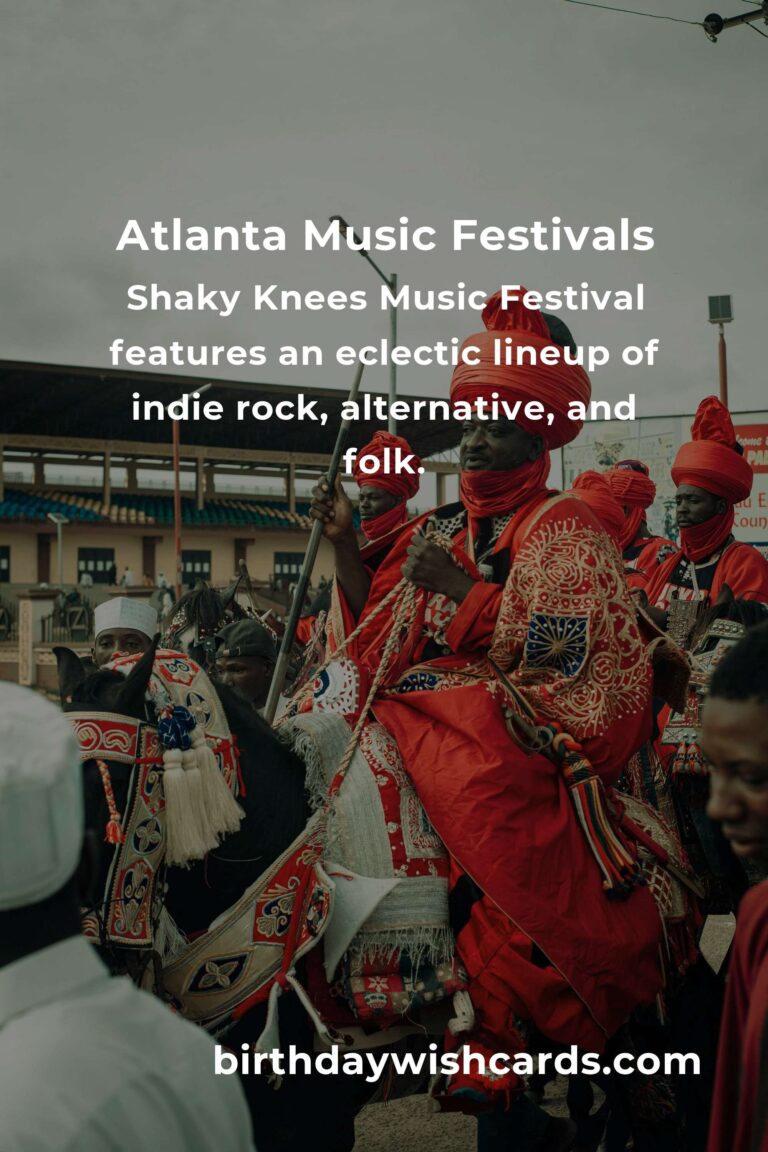 Discover the Best Upcoming Music Festivals in Atlanta for 2025