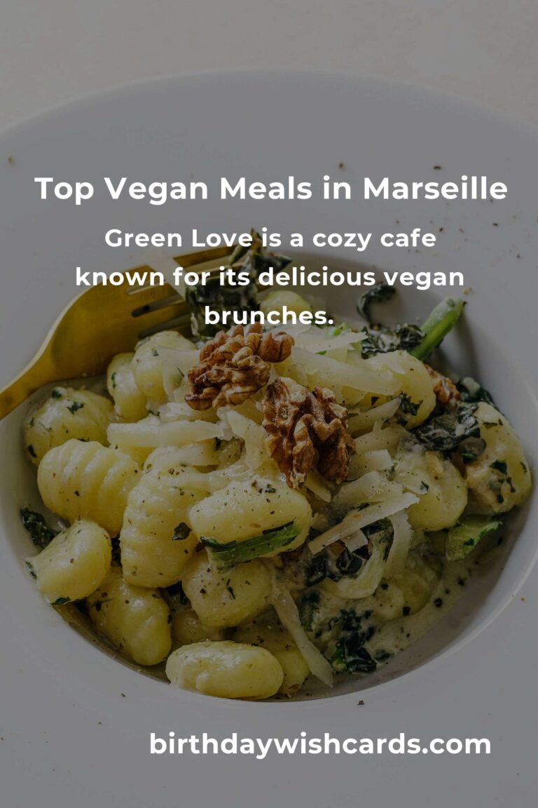 Discover the Best Vegan Meals in Marseille for 2025