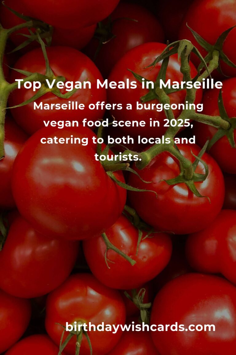 Discover the Best Vegan Meals in Marseille for 2025