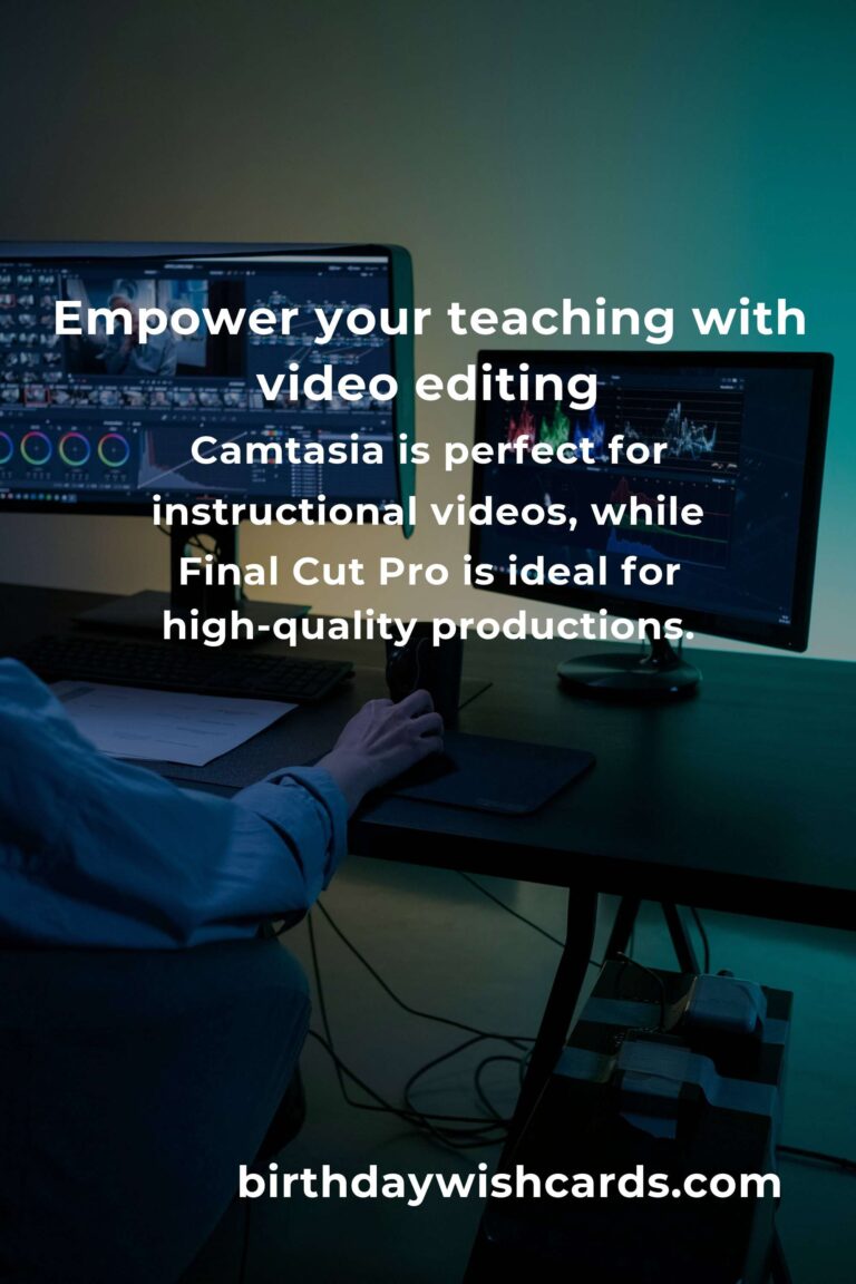 Discover the Best Video Editing Tools for Teachers in 2025: Enhance Your Classroom with Creativity