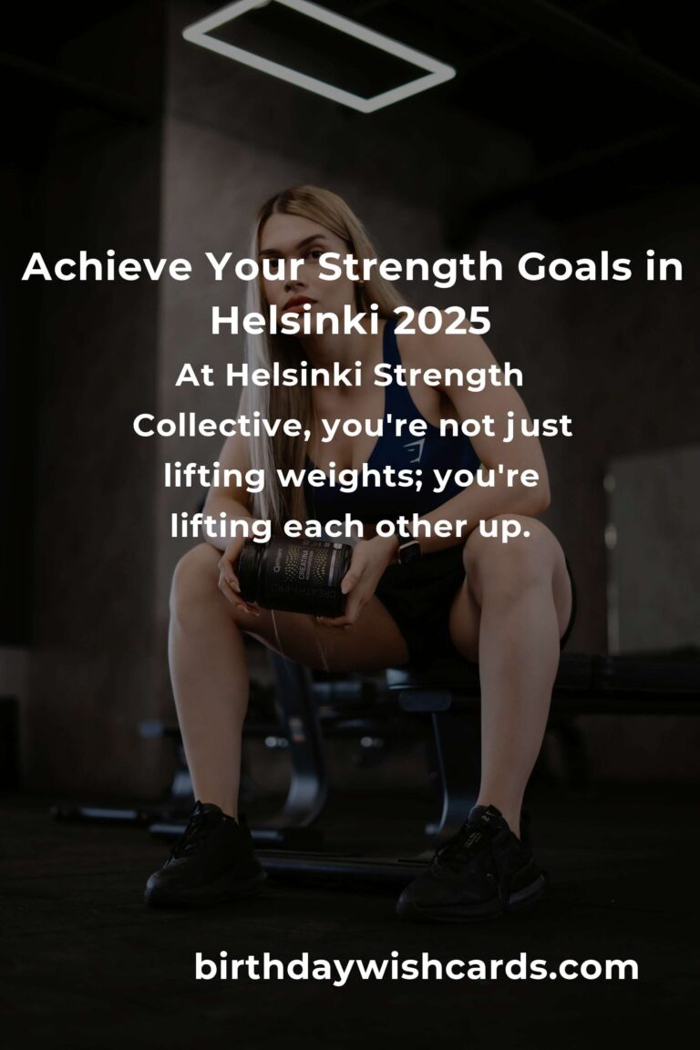 Discover the Best Weight Training Classes in Helsinki for 2025: Strengthen Your Body and Soul