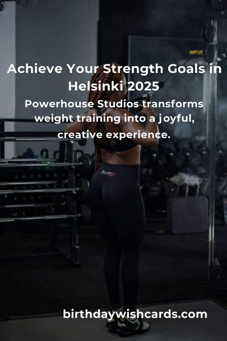 Discover the Best Weight Training Classes in Helsinki for 2025: Strengthen Your Body and Soul