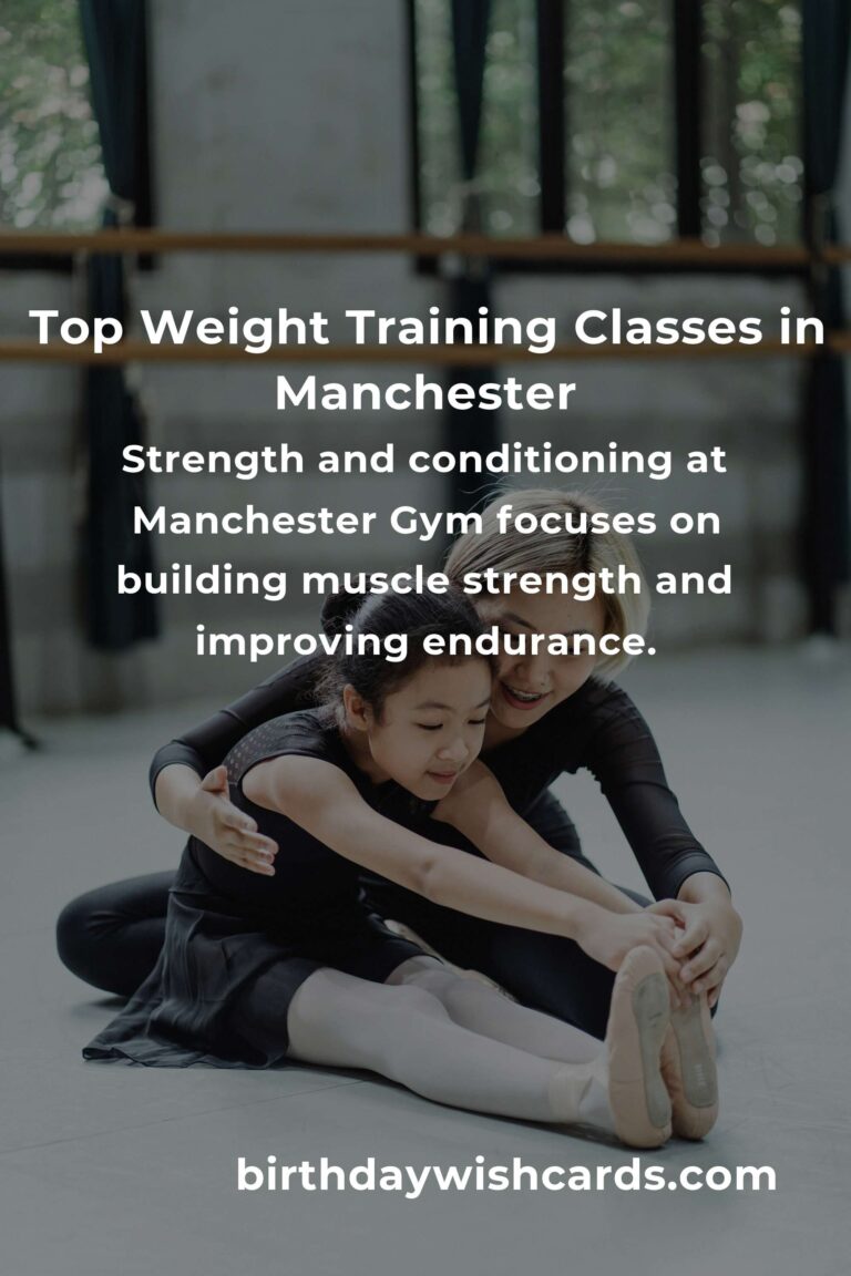Discover the Best Weight Training Classes in Manchester for Optimal Fitness